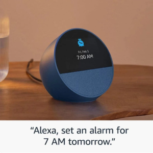 Alexa set an alarm  for 7 am tomorrow